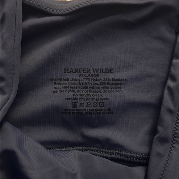 Harper Wilde Bliss Square Neck Bralette 3XL - Picture 5 of 6